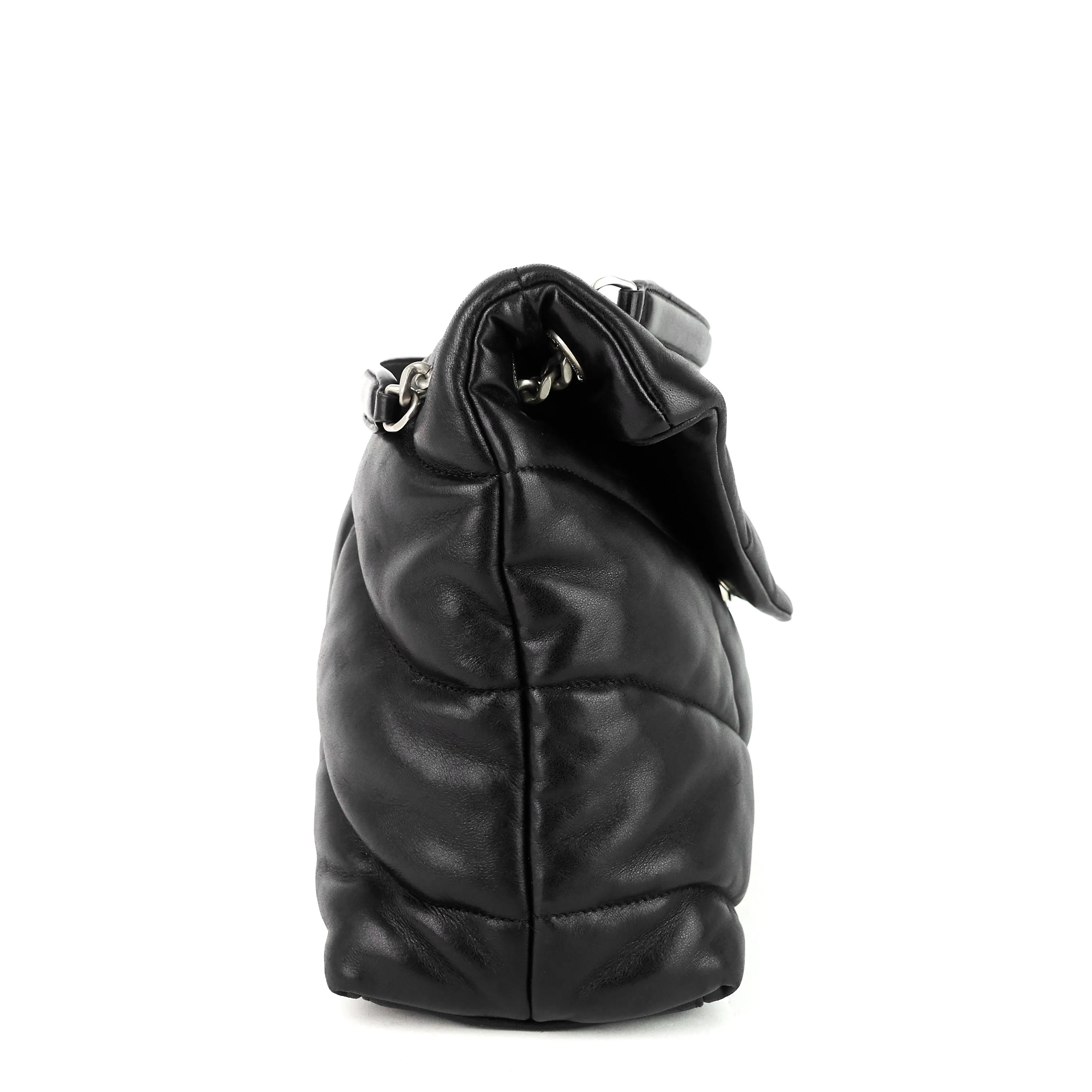 Saint Laurent Bags Loulou Puffer Medium Lambskin Bag