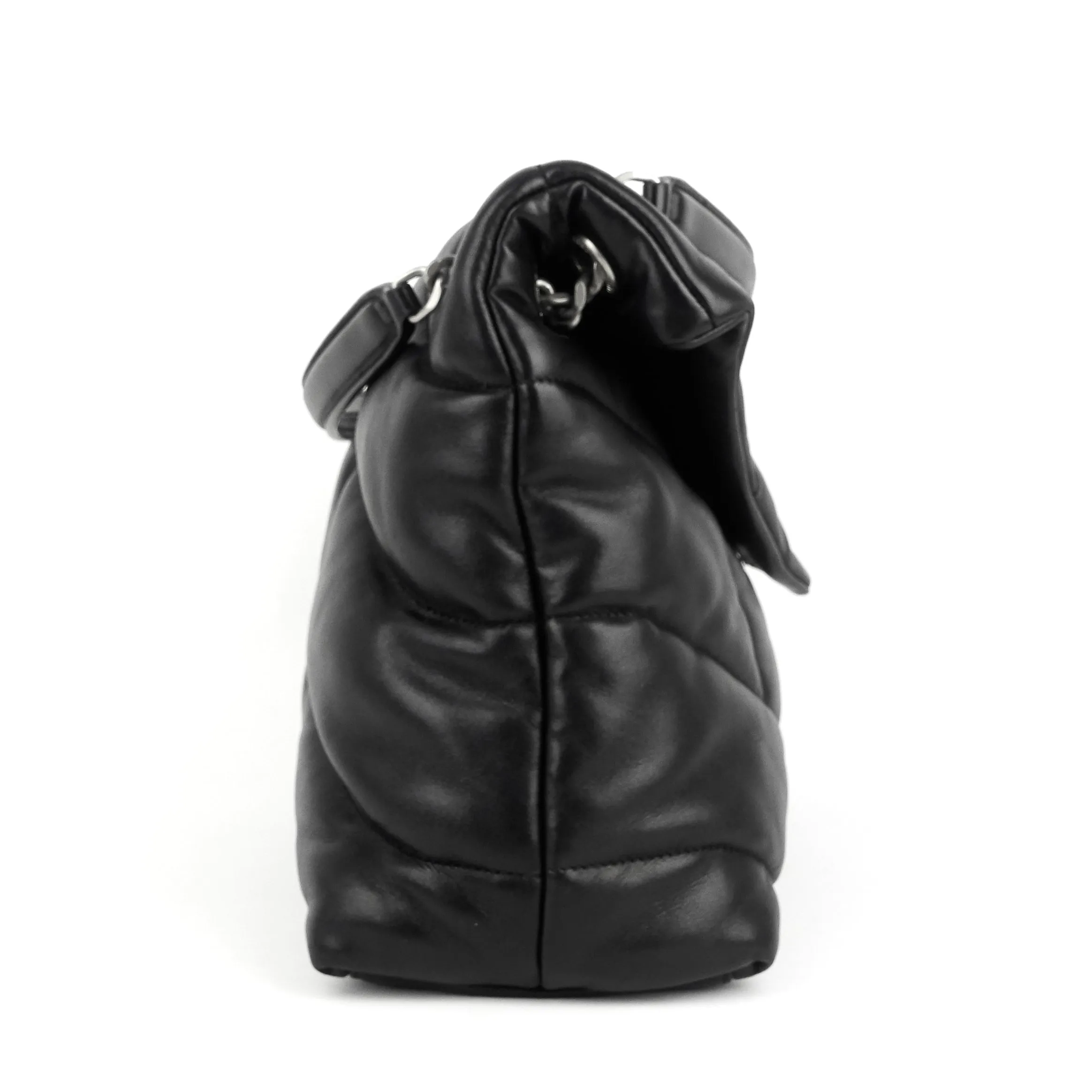 Saint Laurent Bags Loulou Puffer Medium Lambskin Leather Bag