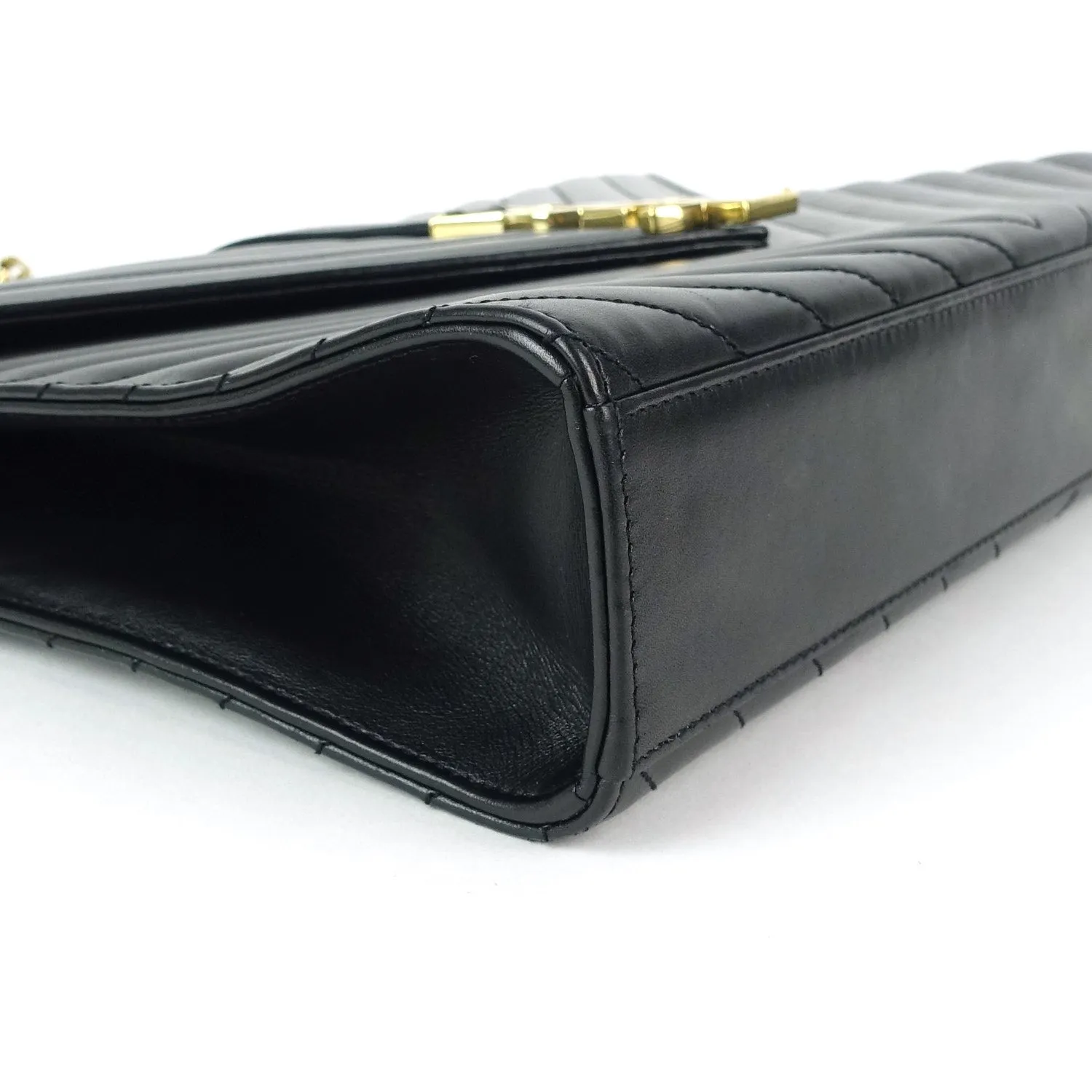 Saint Laurent Bags Matalasse Chevron Calf Leather Large Bag