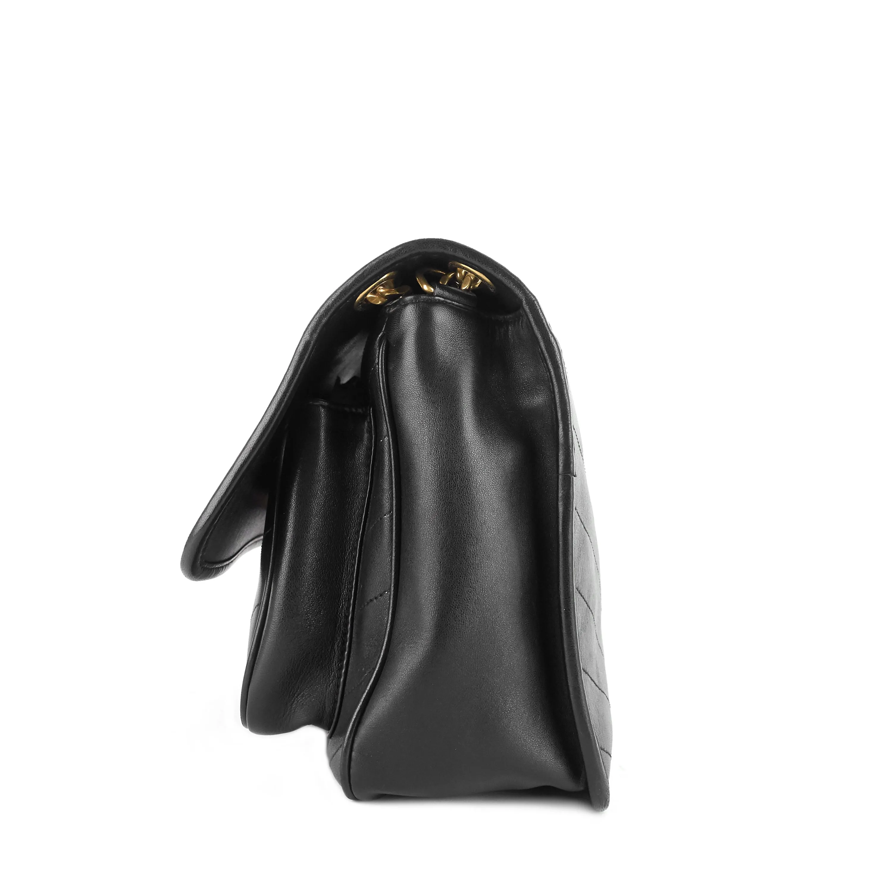 Saint Laurent Bags Niki Medium Lambskin Leather Shoulder Bag