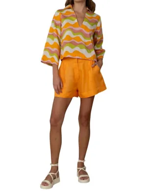 Sami Shorts In Apricot