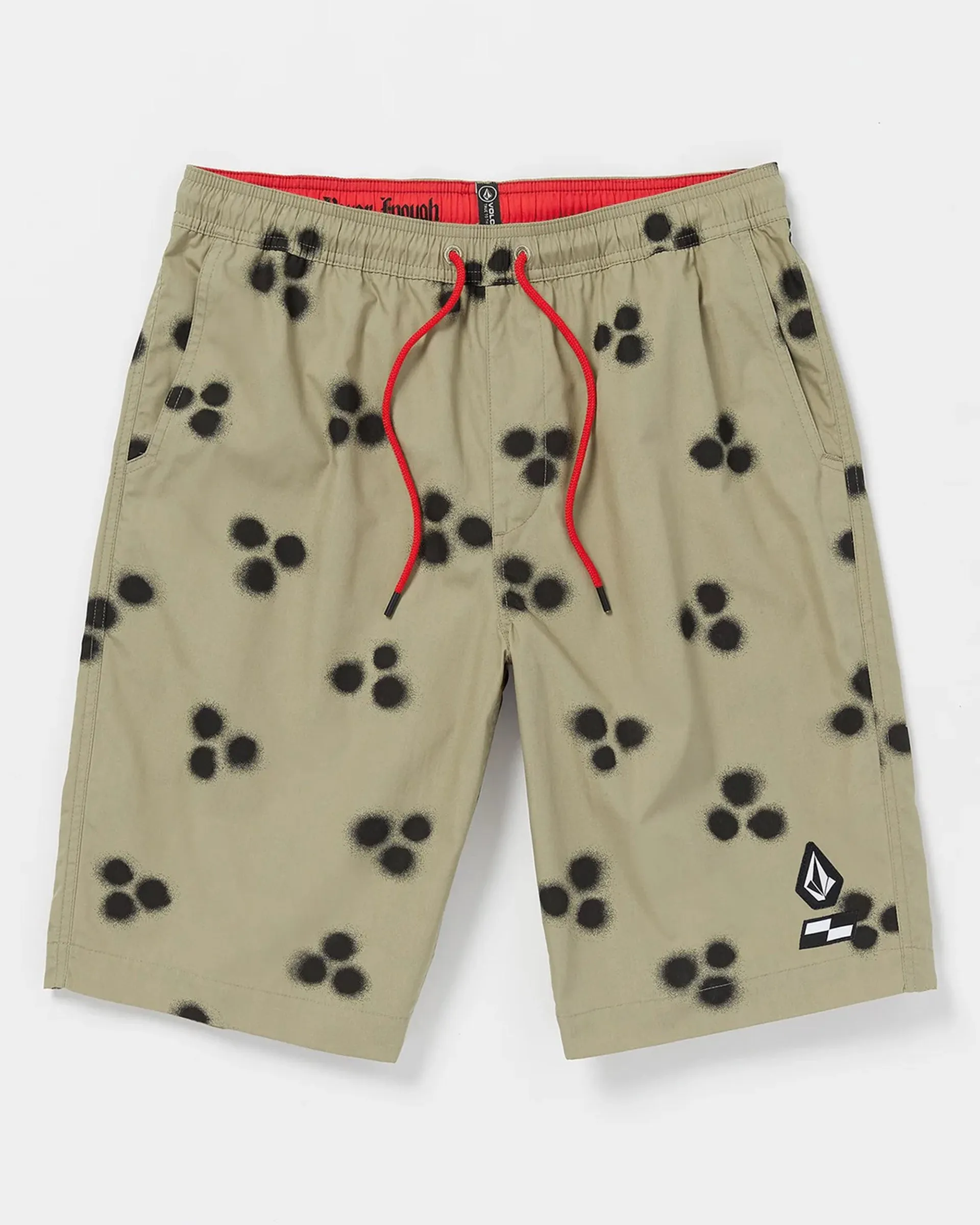 Schroff X Volcom Elastic Waist Shorts