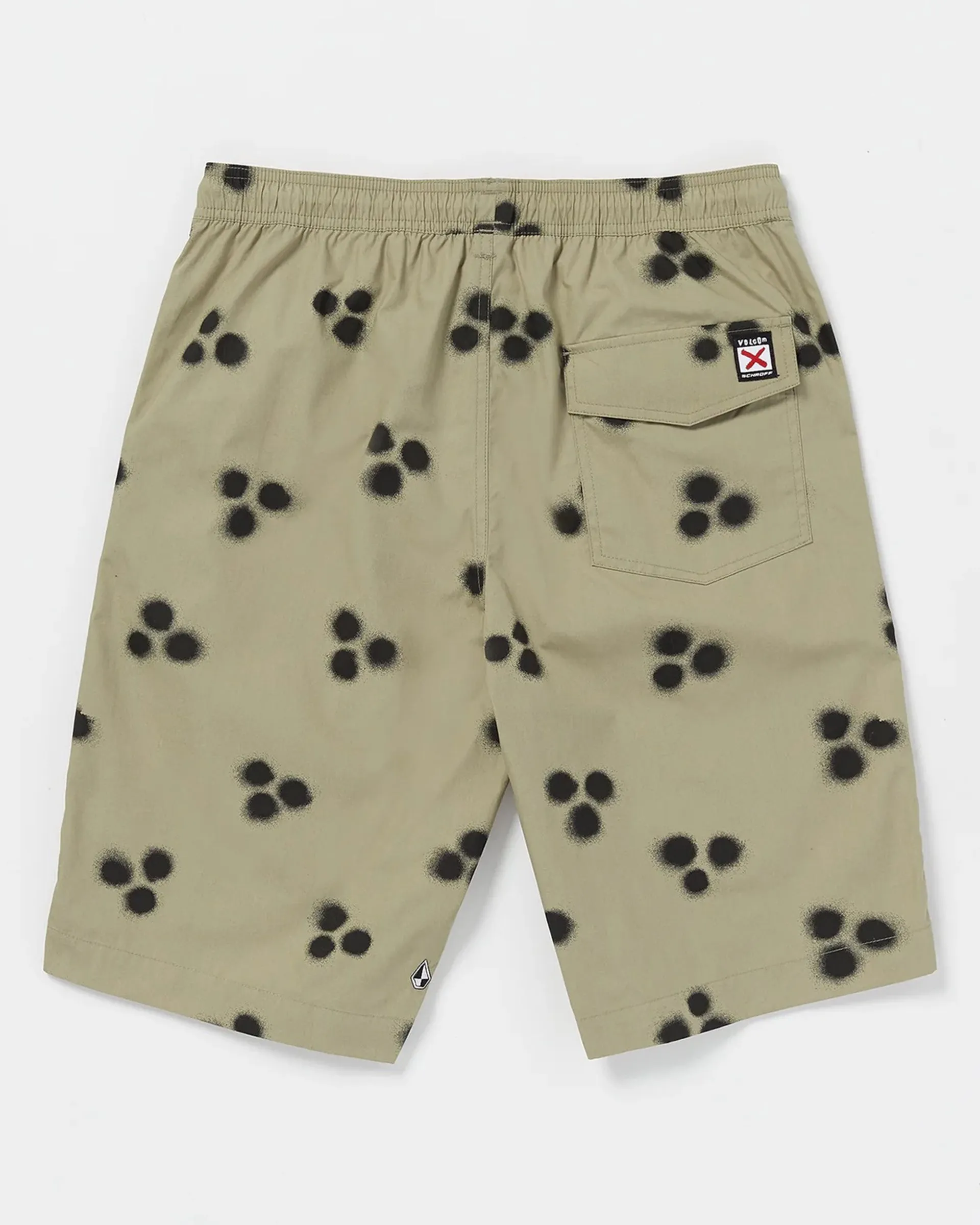 Schroff X Volcom Elastic Waist Shorts