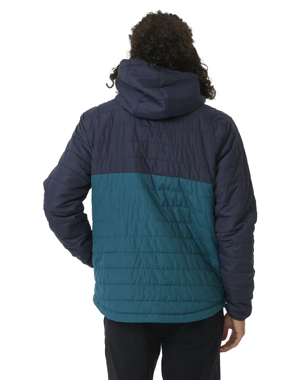 Search Anorak Puffer Jacket in Purple Night