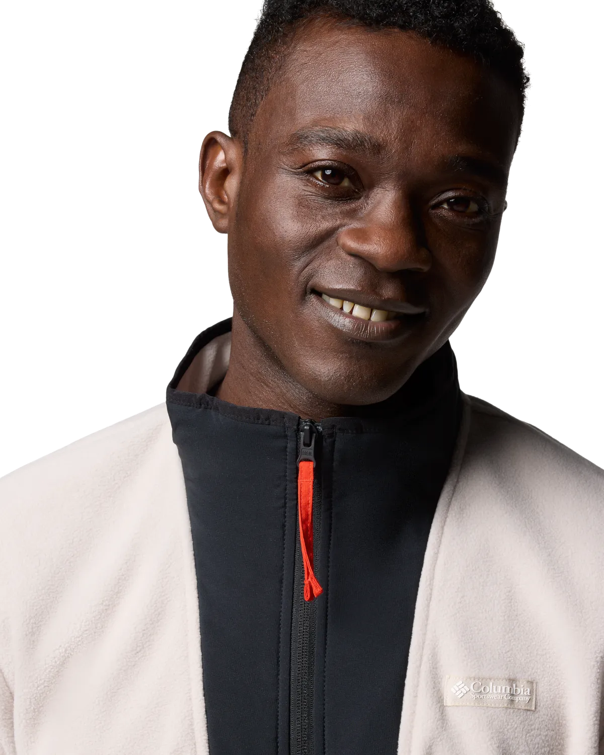 Sequoia Grove Half Zip Fleece Jacket in Dark Stone & Black