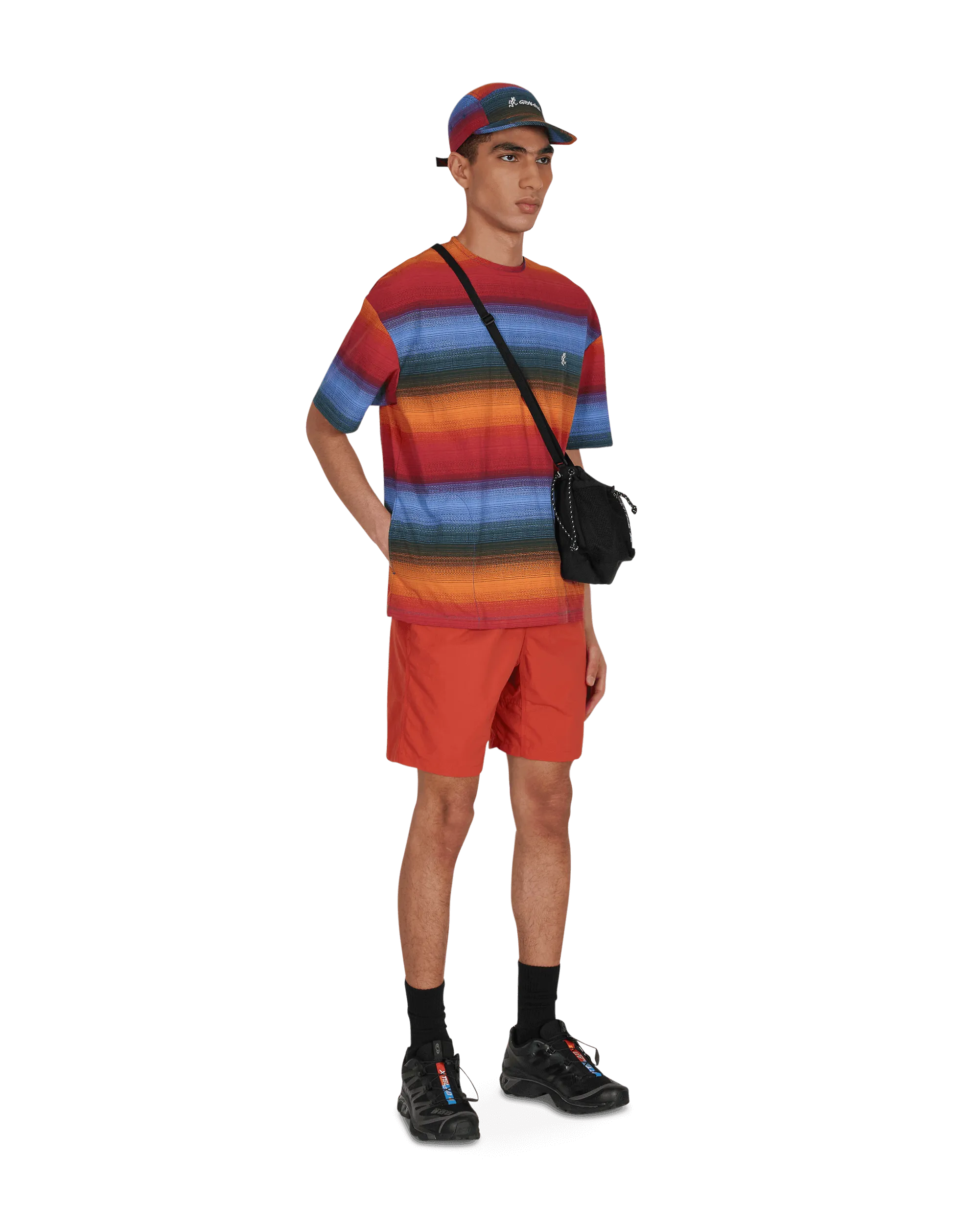 Shell Packable Shorts Red