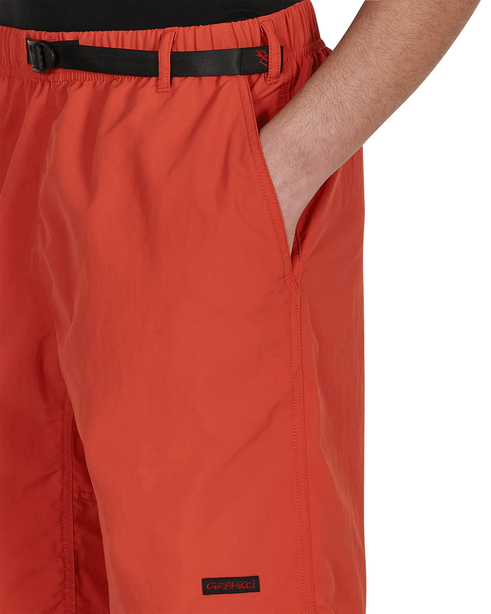 Shell Packable Shorts Red