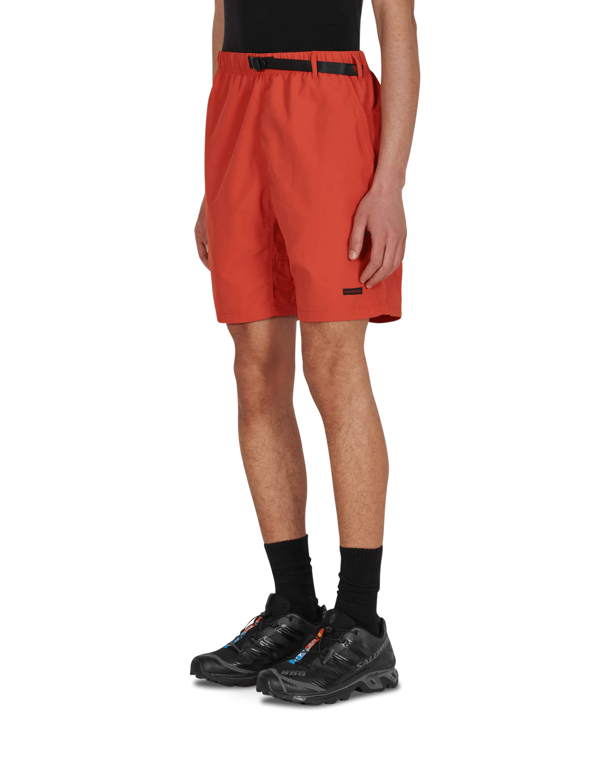 Shell Packable Shorts Red