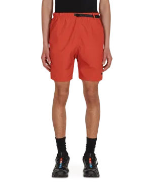 Shell Packable Shorts Red