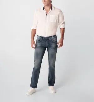 Silver Allan Classic Fit Straight Leg