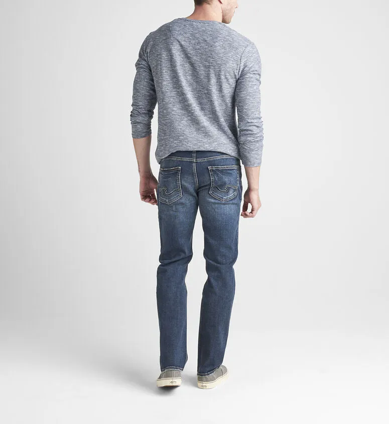 Silver Allan Classic Fit Straight Leg