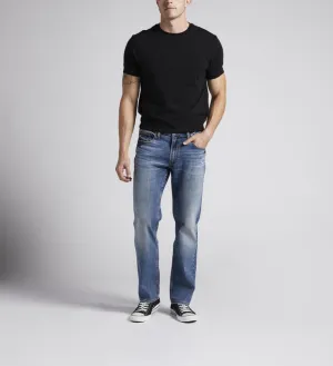 Silver Allan Slim Fit Straight Leg