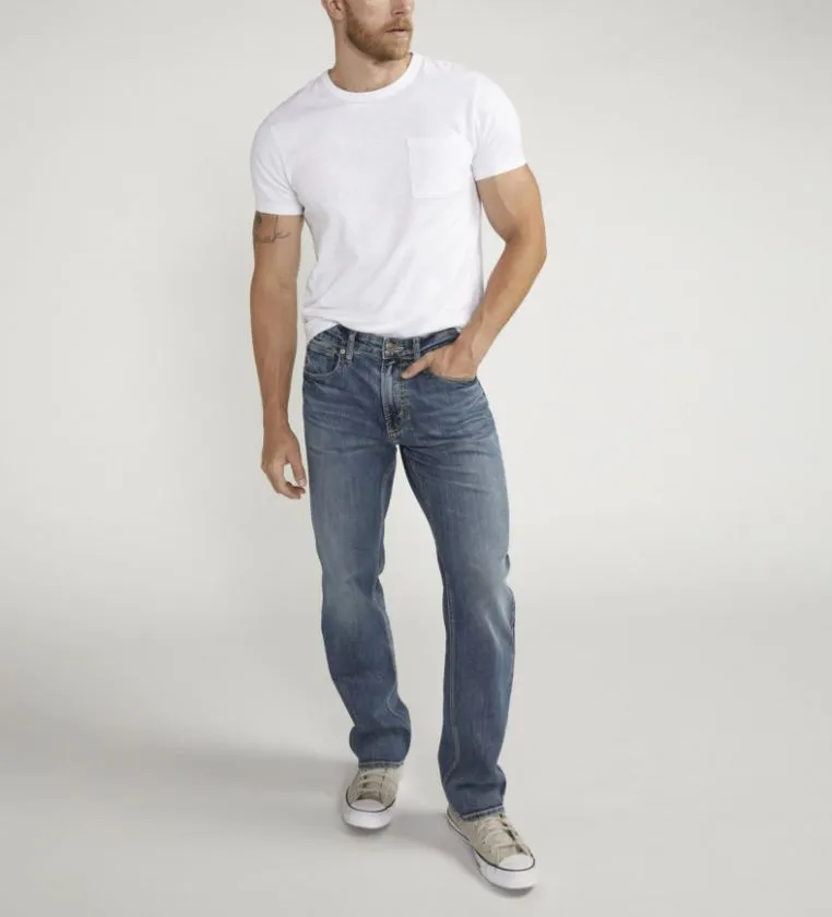 Silver Grayson Classic Fit Straight Leg