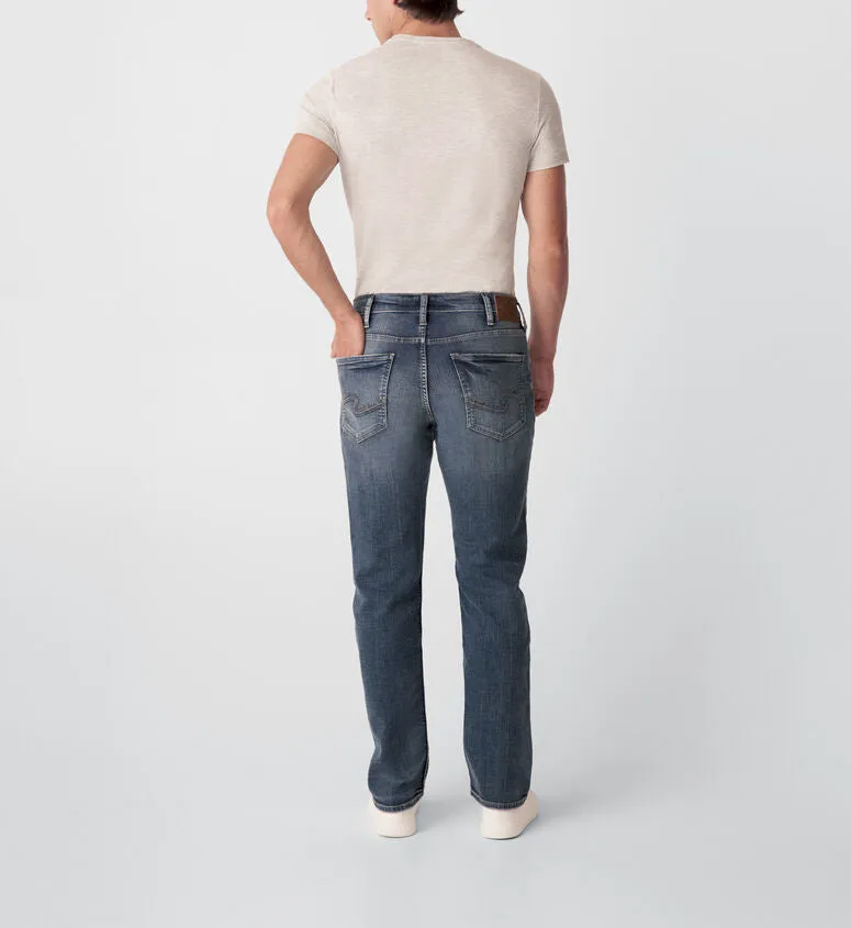 Silver Grayson Easy Fit Straight Leg