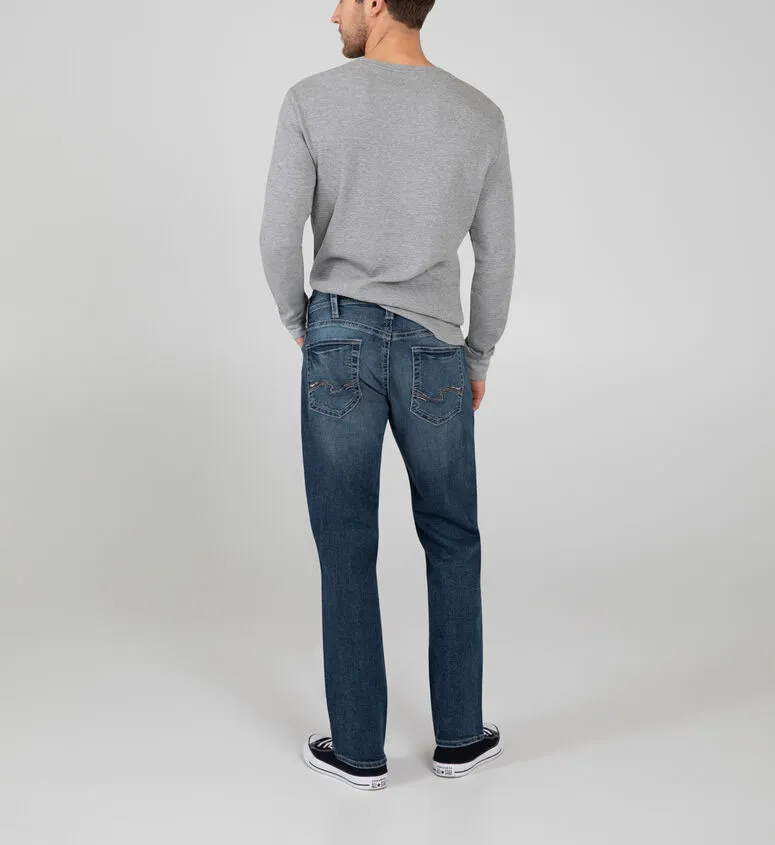 Silver Grayson Easy Fit Straight