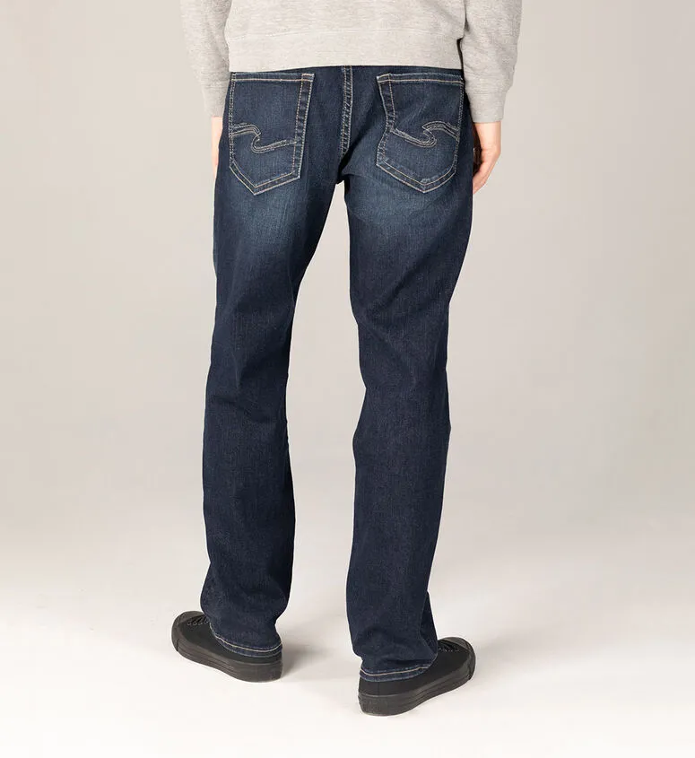 Silver Grayson Relaxed Straight Leg