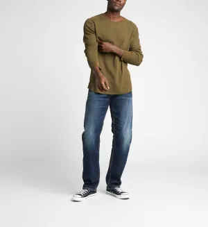 Silver Hunter Athletic Tapered Leg Jeans
