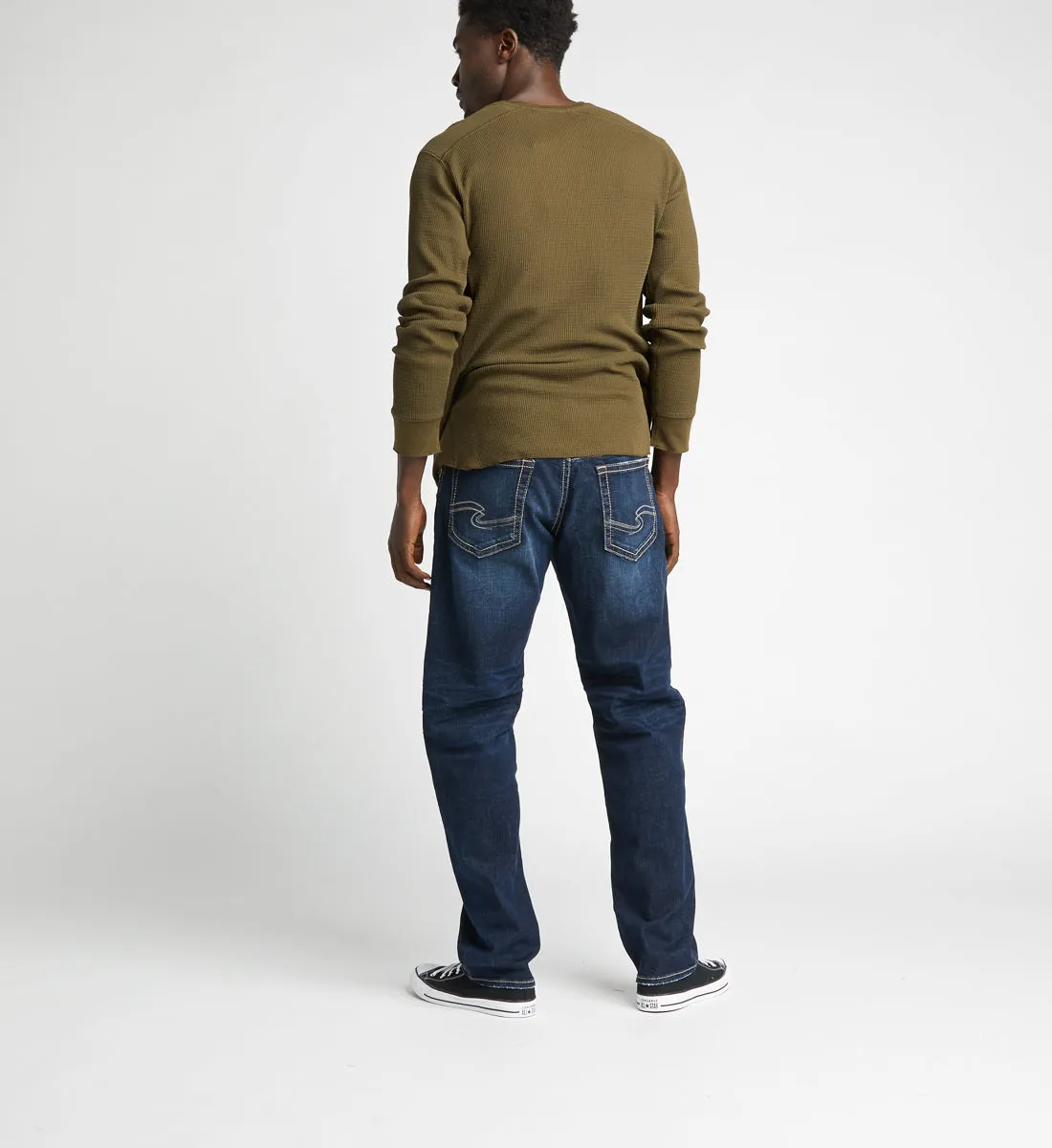 Silver Hunter Athletic Tapered Leg Jeans