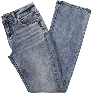 Silver Jeans Co. Womens Suki Stretch Denim Bootcut Jeans