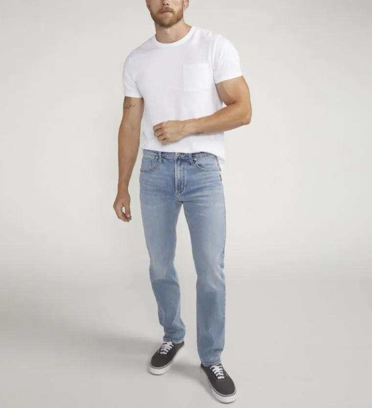 Silver Konrad Slim Leg Jean