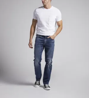 Silver Machray Athletic Fit Straight Leg