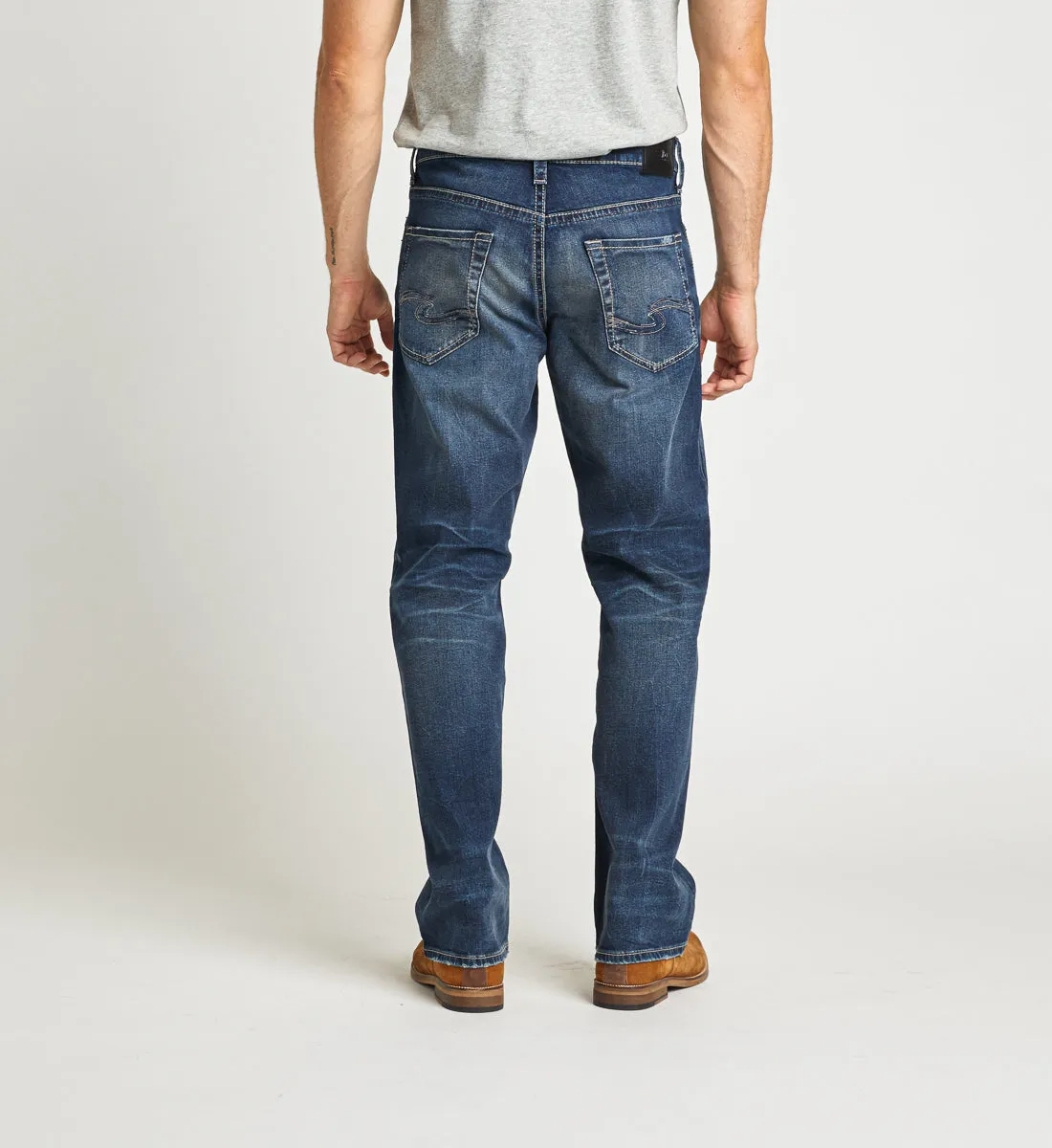Silver Zac Jean