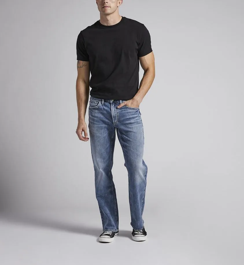 Silver Zac Relaxed Fit Straight Leg