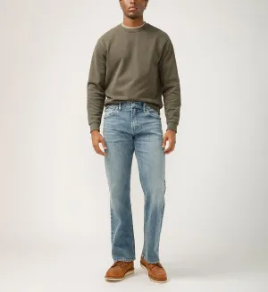 Silver Zac Relaxed Fit Straight Leg
