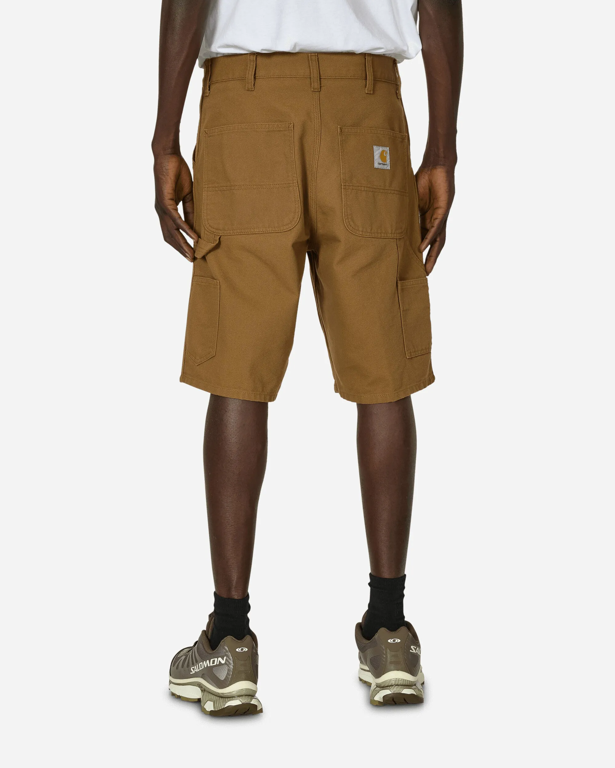 Single Knee Shorts Hamilton Brown (Rinsed)