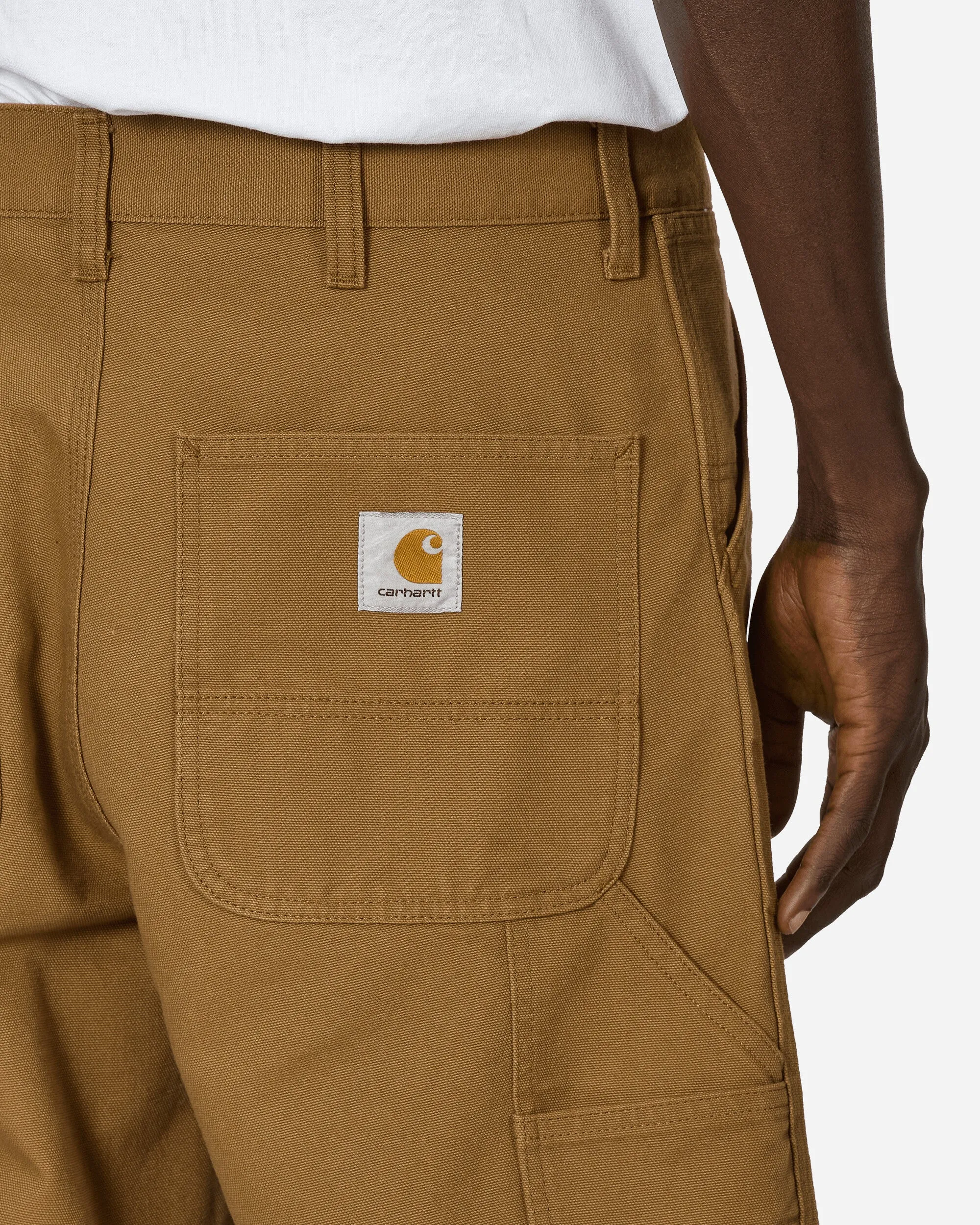 Single Knee Shorts Hamilton Brown (Rinsed)