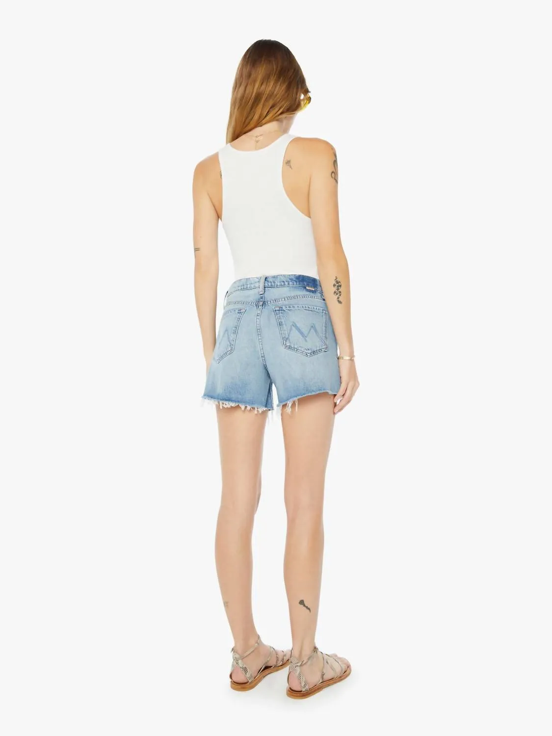 Skipper Short And Long Fray Shorts In Leap Of Chance