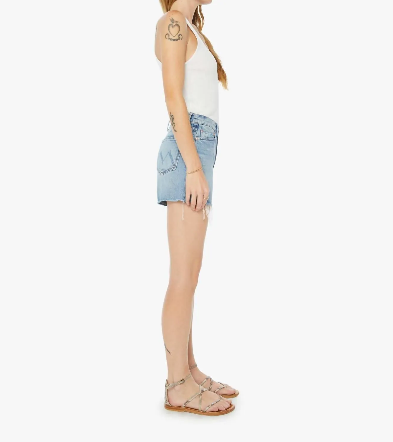 Skipper Short And Long Fray Shorts In Leap Of Chance