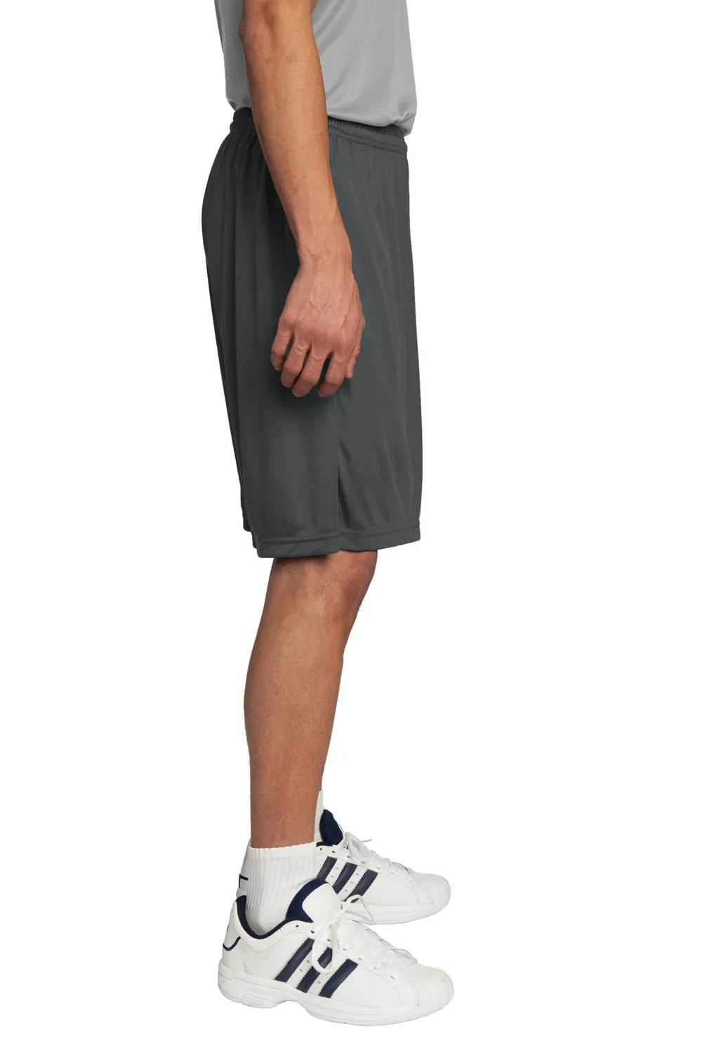 Sport-Tek Mens Competitor Moisture Wicking Shorts - Iron Grey