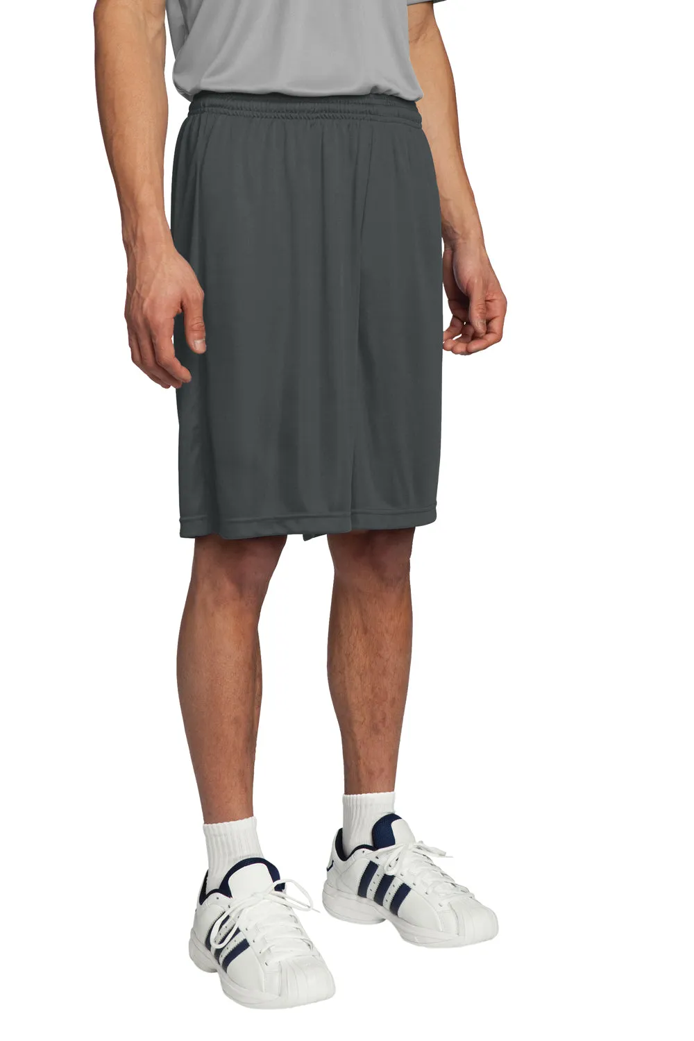 Sport-Tek Mens Competitor Moisture Wicking Shorts - Iron Grey