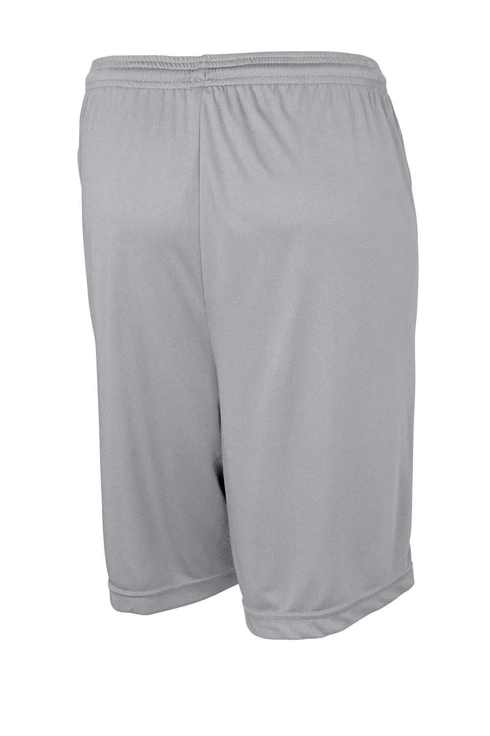Sport-Tek Mens Competitor Moisture Wicking Shorts - Silver Grey