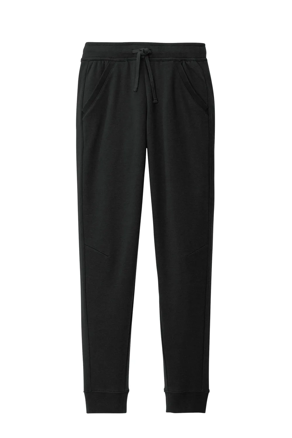 Sport-Tek Mens Drive Fleece Jogger Sweatpants w/ Pockets - Black
