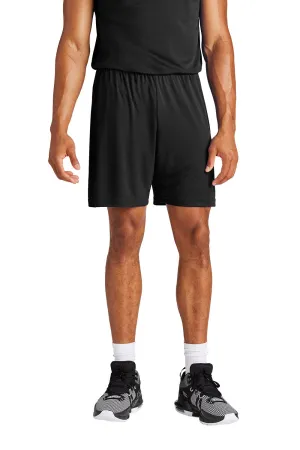 Sport-Tek Mens Moisture Wicking Competitor Athletic Shorts - Black