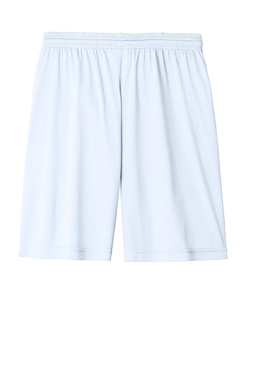 Sport-Tek Mens Moisture Wicking Competitor Athletic Shorts - White