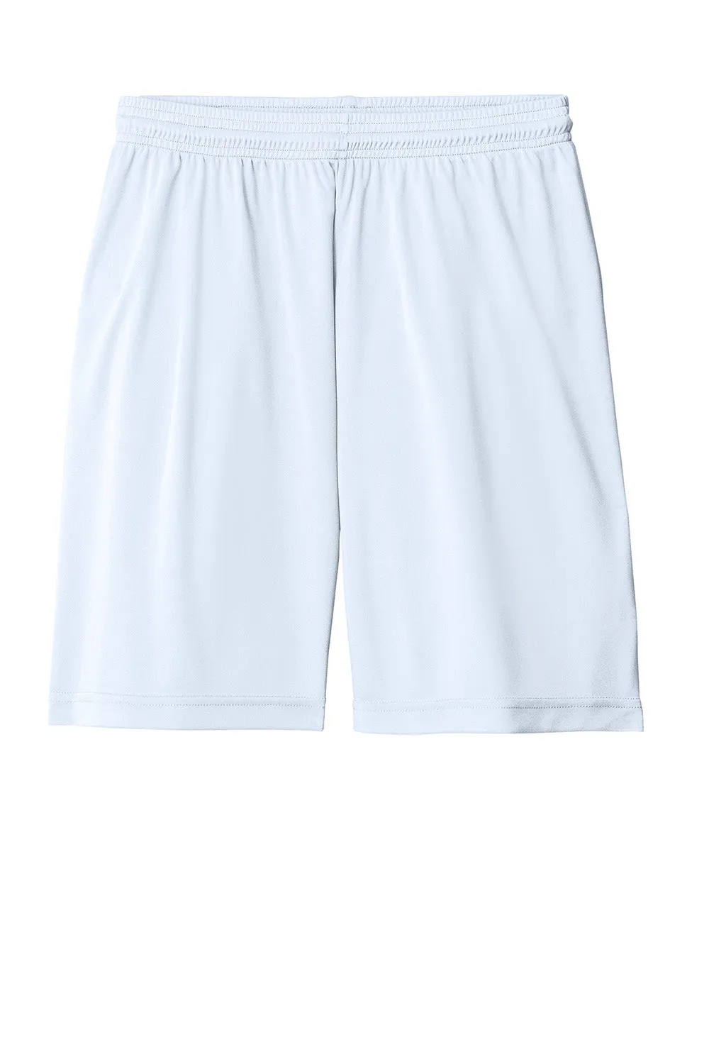 Sport-Tek Mens Moisture Wicking Competitor Athletic Shorts - White