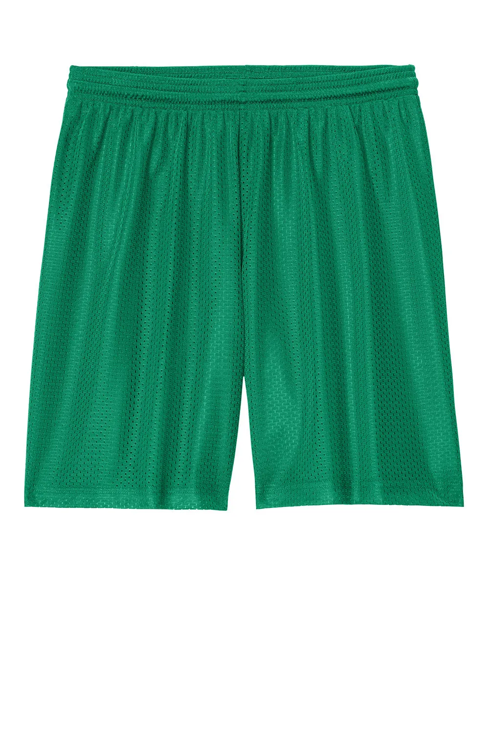 Sport-Tek Mens Moisture Wicking Mesh Athletic Shorts - Kelly Green