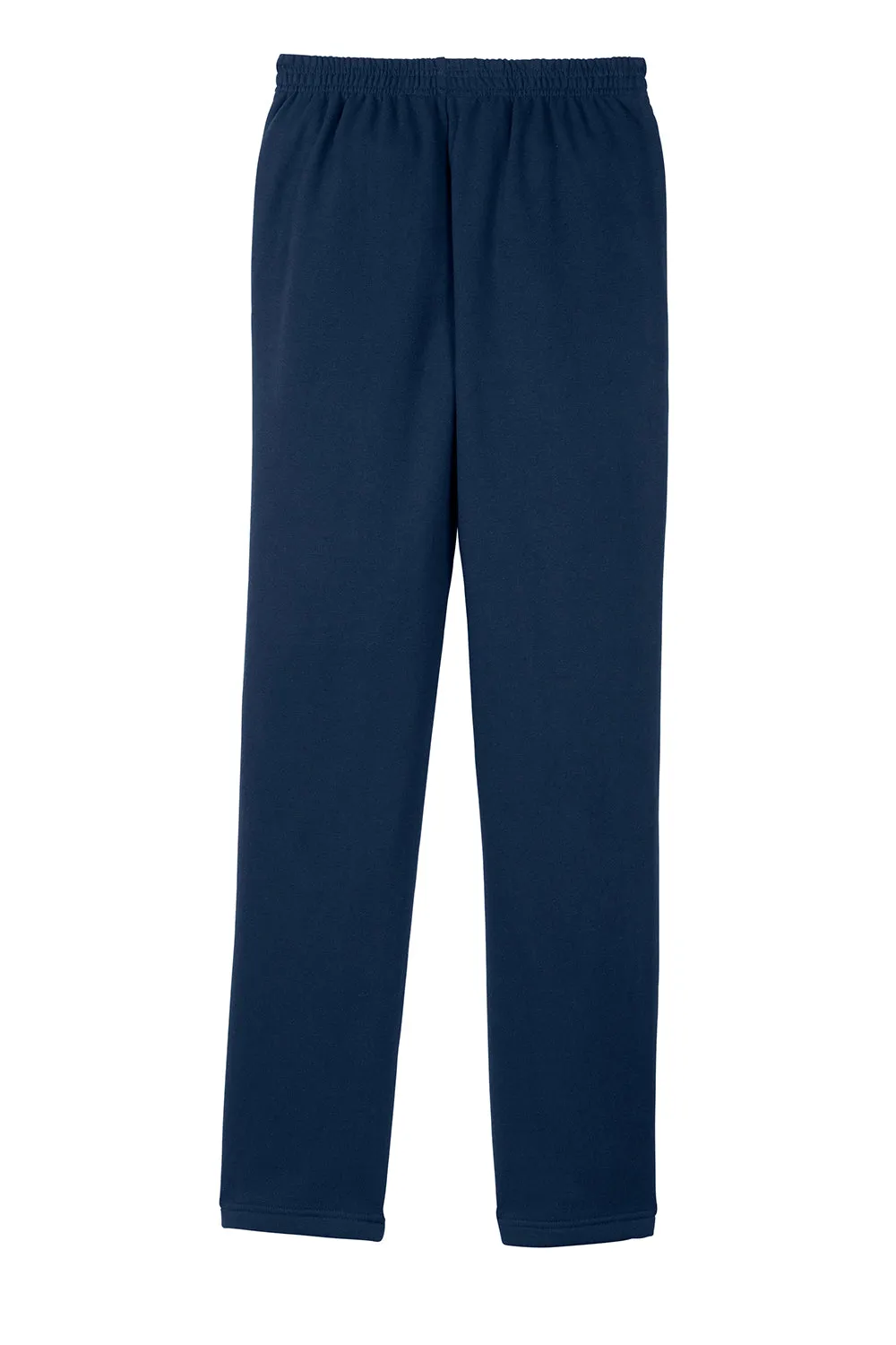 Sport-Tek Mens Open Bottom Sweatpants w/ Pockets - True Navy Blue