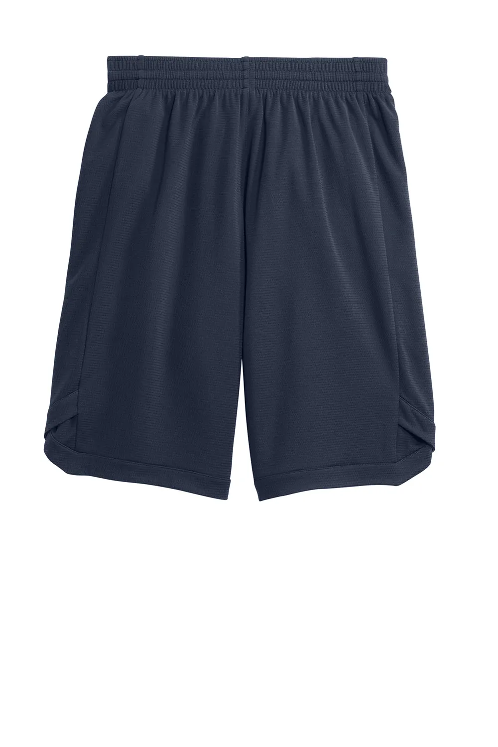 Sport-Tek Mens Position PosiCharge Shorts w/ Pockets - True Navy Blue