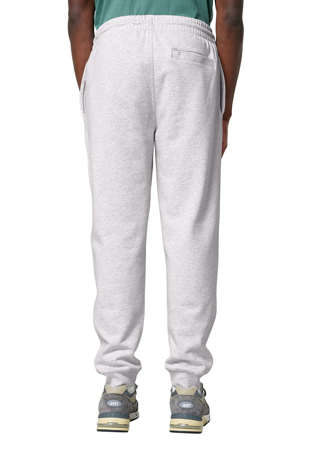 Stanley/Stella Mens Flyer Jogger Sweatpants w/ Pockets - Heather Cool Grey