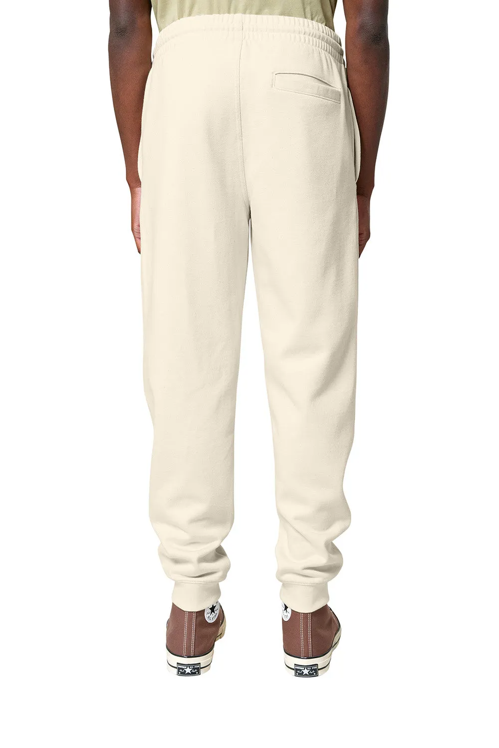 Stanley/Stella Mens Flyer Jogger Sweatpants w/ Pockets - Natural Raw