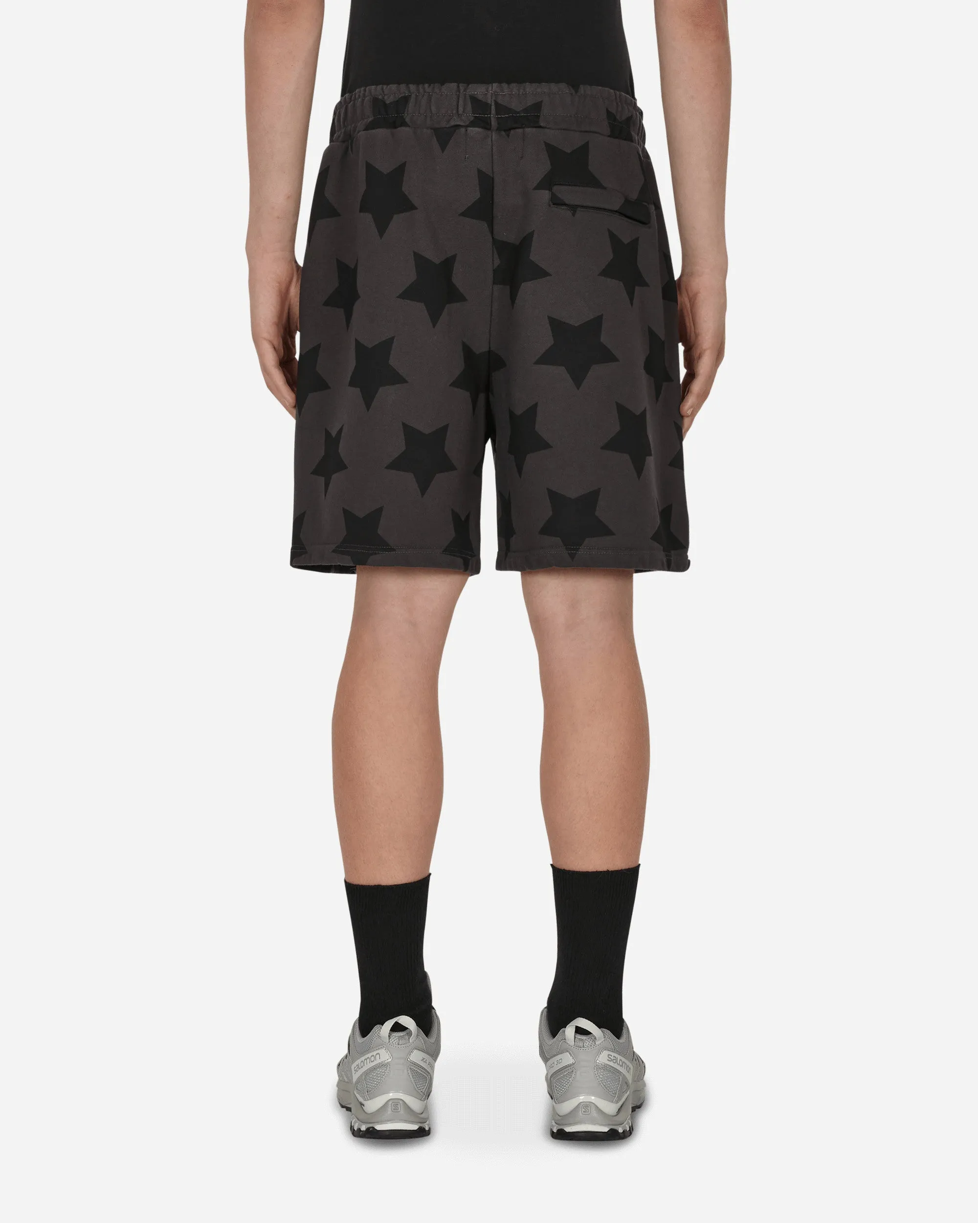 Star Printed Sweatshorts Grey