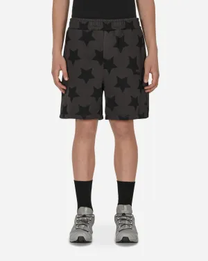 Star Printed Sweatshorts Grey