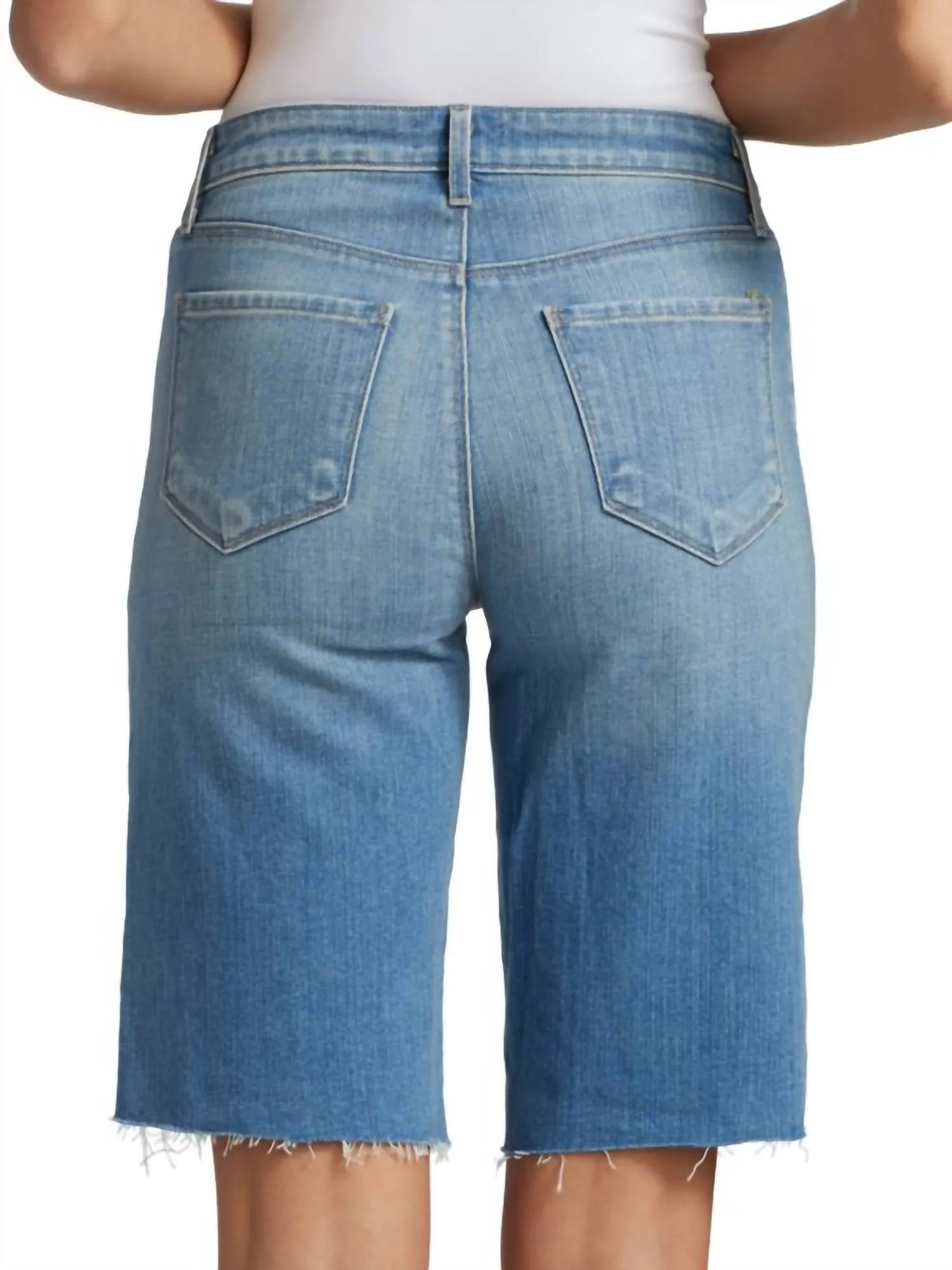 Taylor High Rise Jean Denim Shorts In Ashford