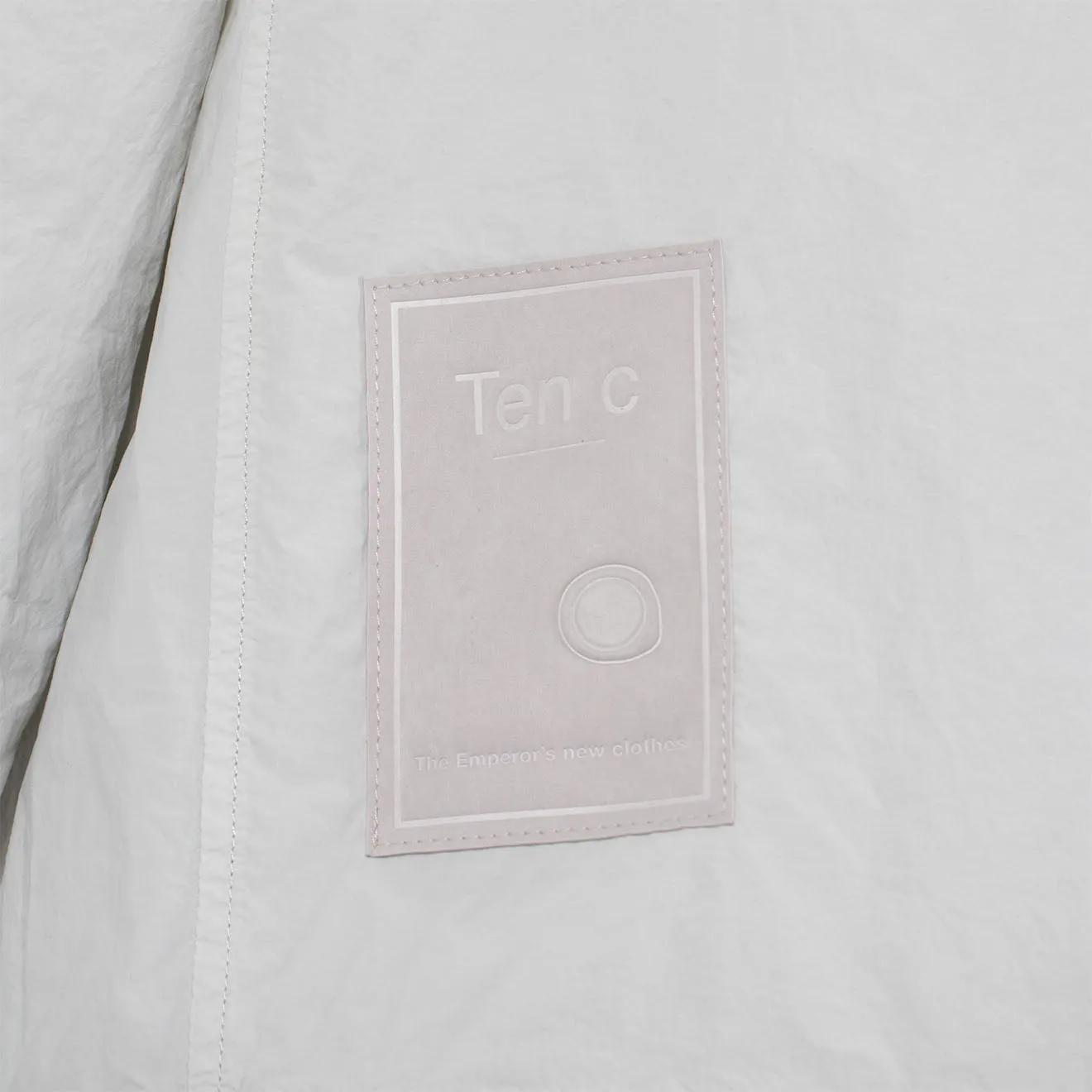 Ten C Lightweight Jacket Grey Microchip