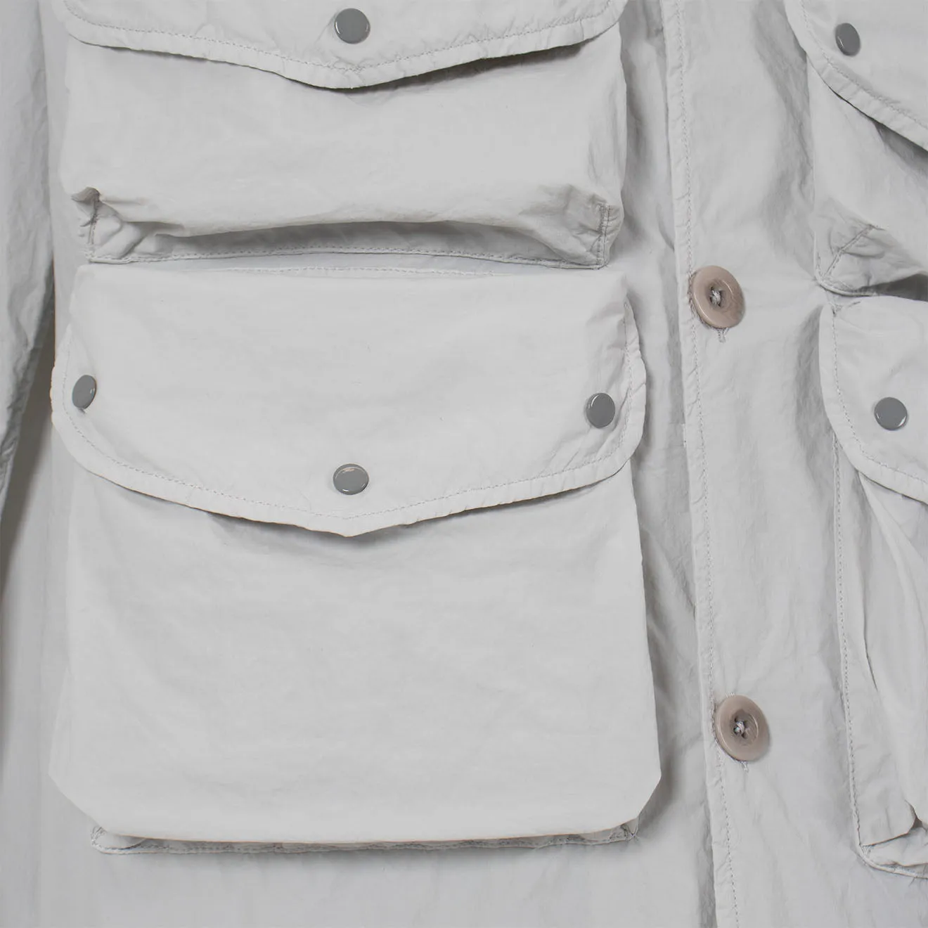 Ten C Lightweight Jacket Grey Microchip