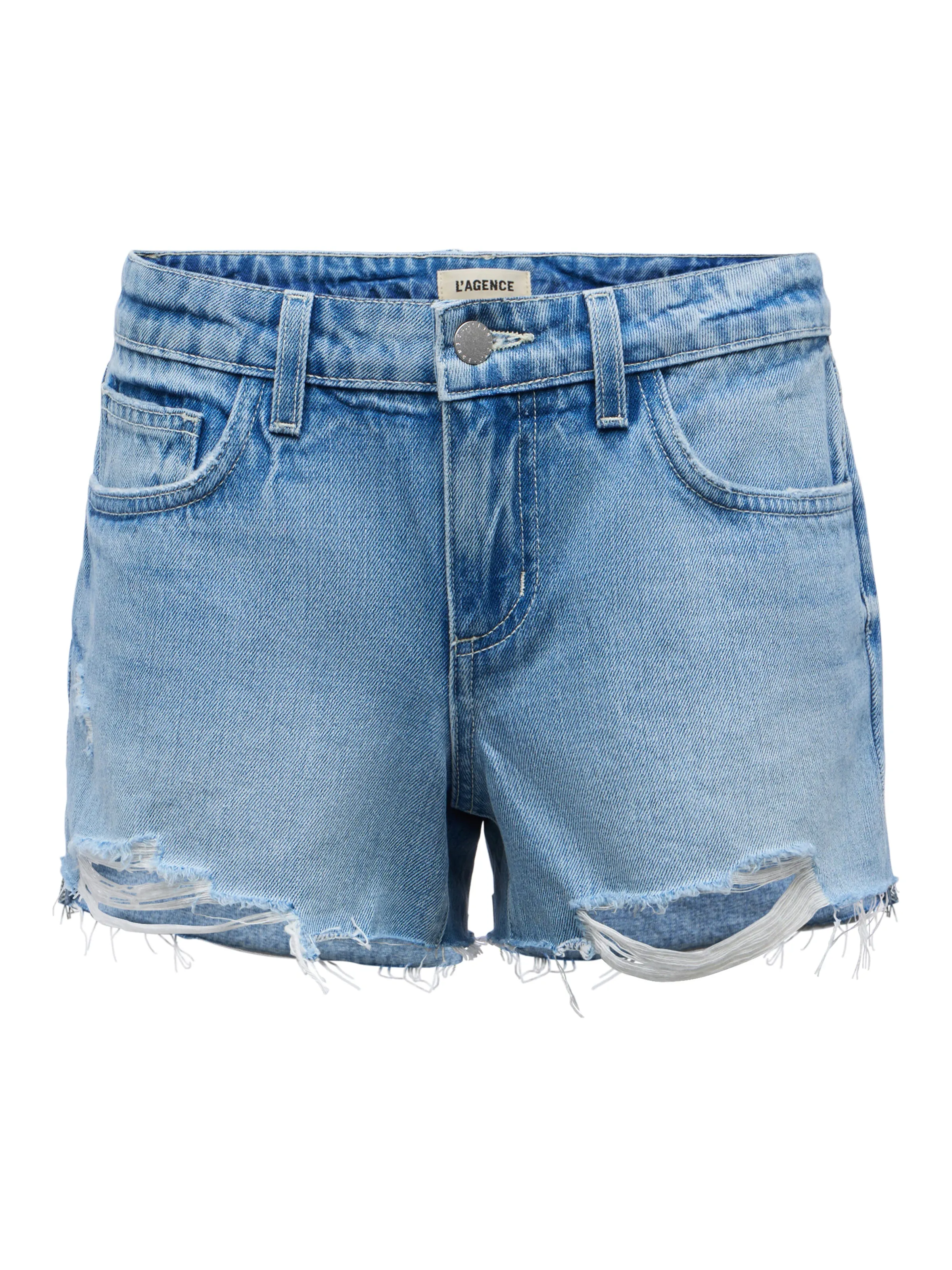 Teya Low-Rise Denim Short